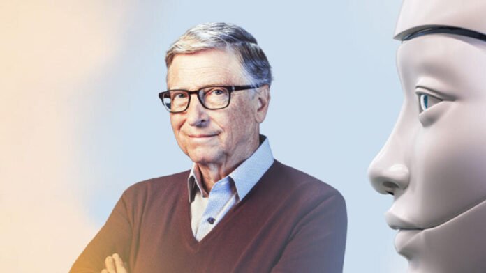 Bill Gates poses in this undated handout photo