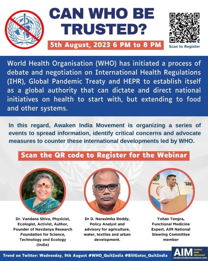 WHO -Vandana suri
