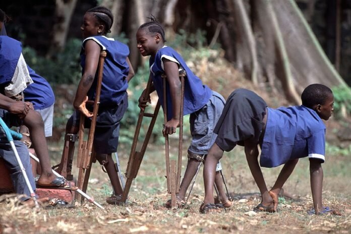 paralyzed. kids