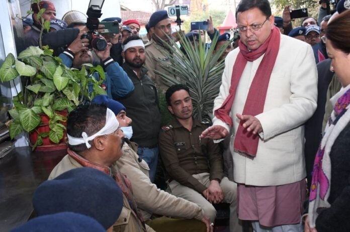 Haldwani-Violence-CM-Dhami-4