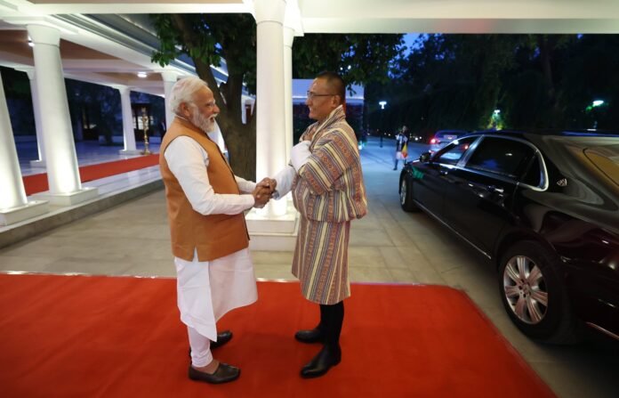 Pm-Modi-Bhutanese-counterpart
