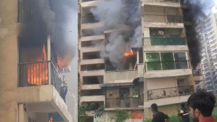 gaur city fire -2 Gaur City Fire Greater Noida