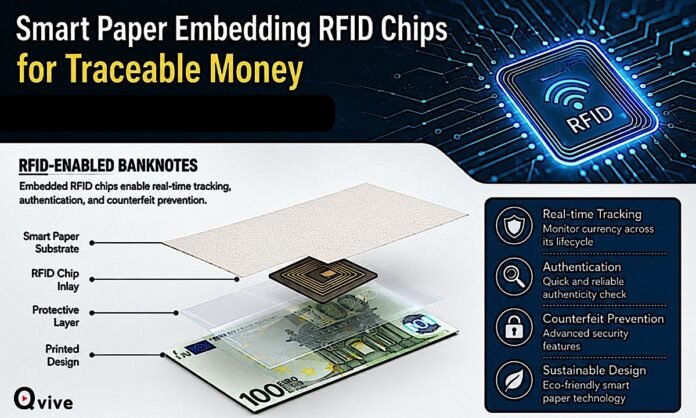 RFID Bank notes Qvive